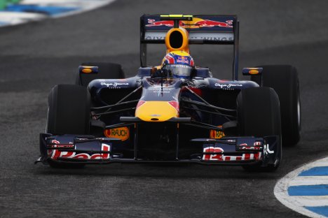 Red Bull Racings RBR6 har indtil videre været feltets bedste bil, men det har Renault motoren ikke